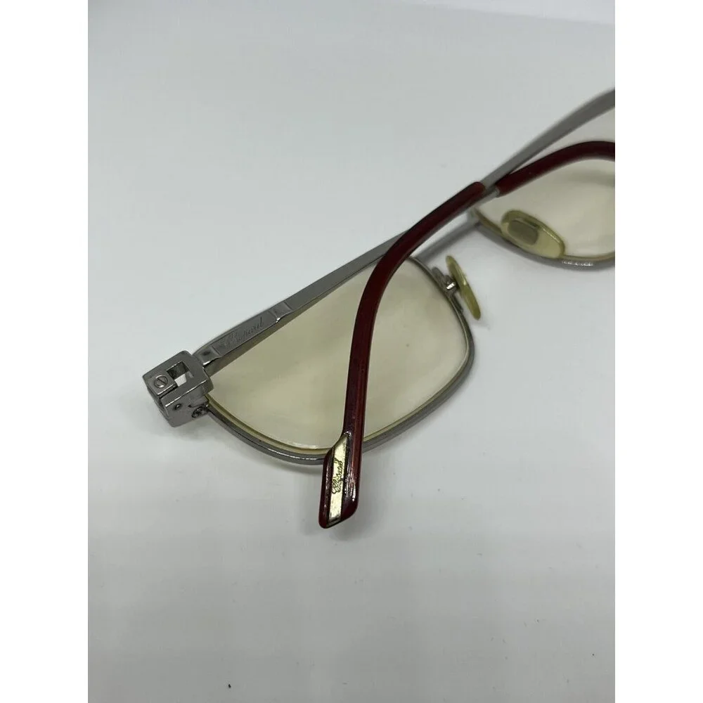 Chopard Men’s Eyeglasses VCH527 Metal Frame Full Rim Silver Classy 53-17 140 - Picture 8 of 11